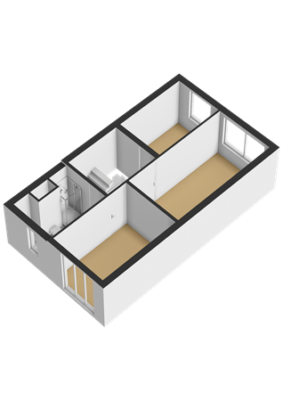 Floorplan - Lekstraat 140, 4125 TD Hoef En Haag